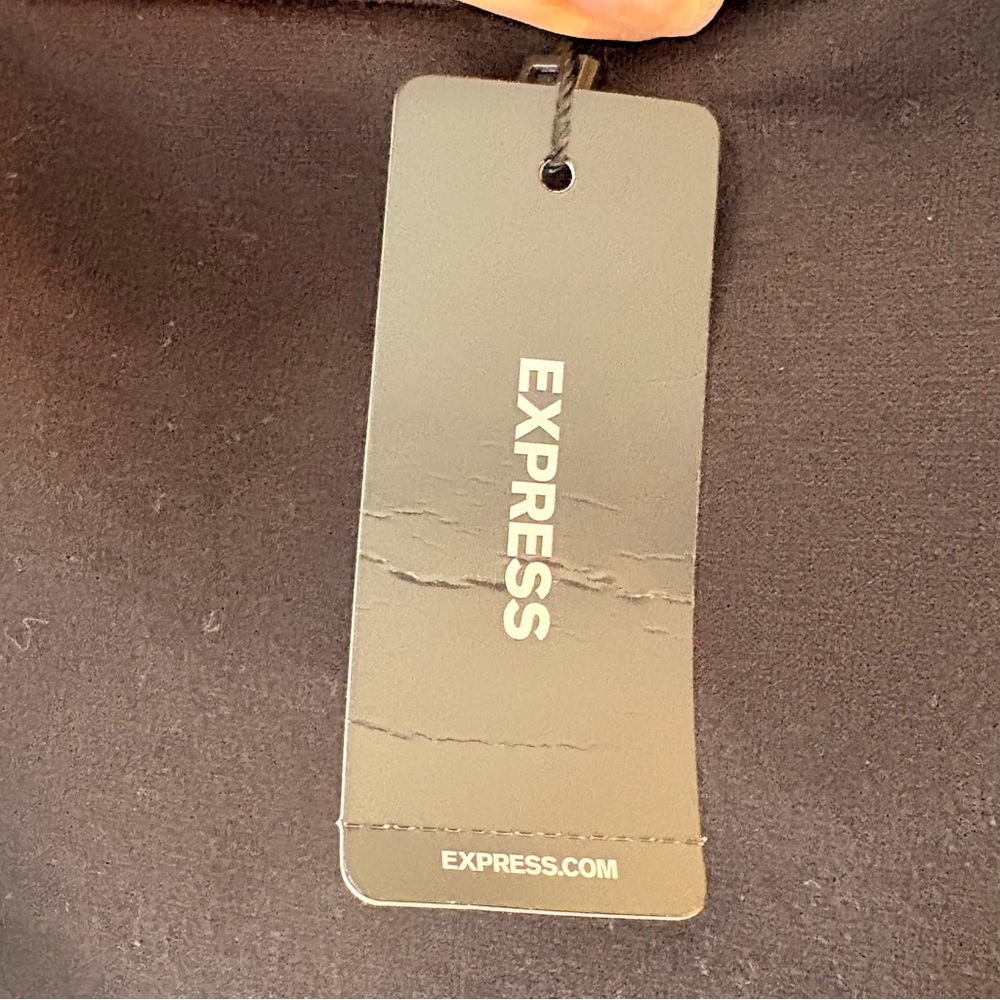 Express Black Pencil Skirt - Women's Tailored Midi - Picture 2 of 7